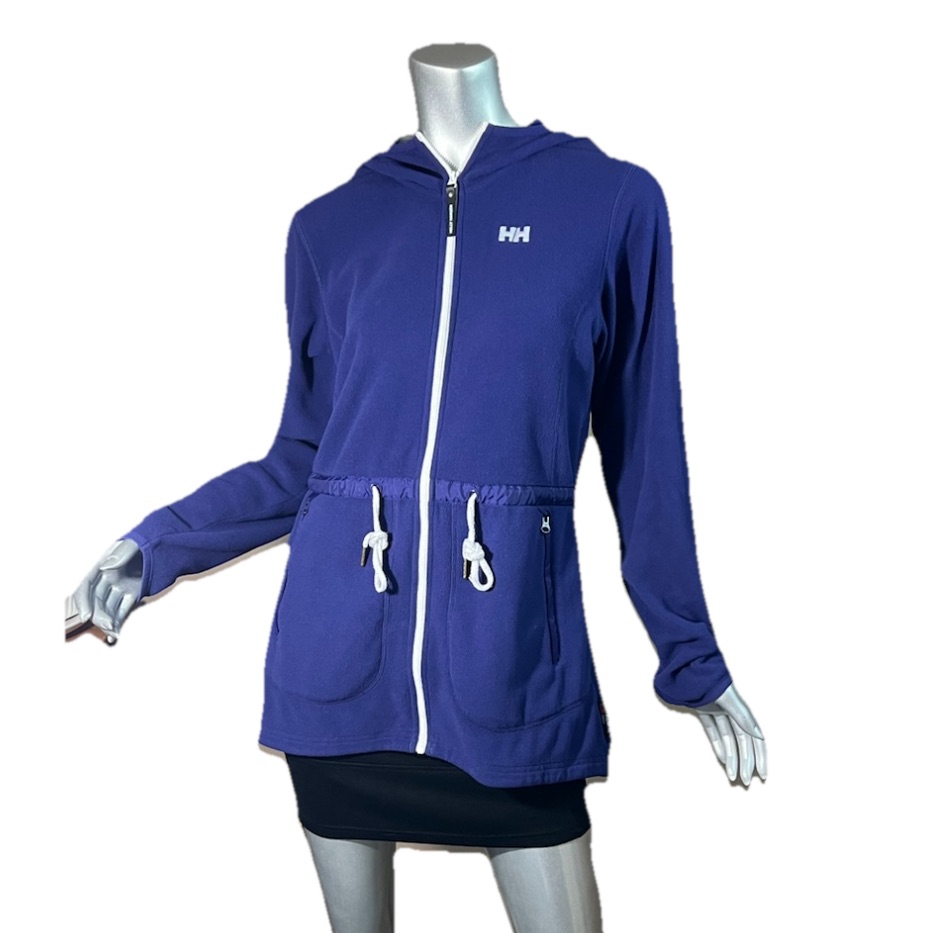 Helly Hansen Purple Zip-Up Hoodie